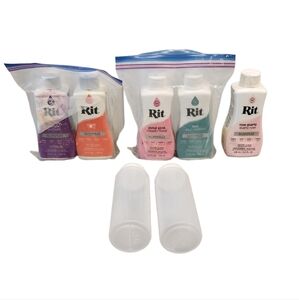 Lot of 5 Rit Tye Dye Colors Bundle